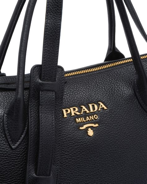 borsa prada tessuto impunturato vitello stampato|borse in pelle prada.